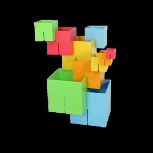 Joc de constructie Cuburi DADO Original - Fat Brain Toys imagine