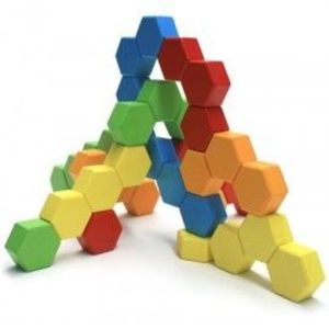Joc de constructie IQ HexActly - Fat Brain Toys imagine