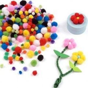 Mini ciucurei pom-pom - Baker Ross imagine
