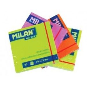 Bloc notes adeziv VERDE neon 75 x 75 imagine