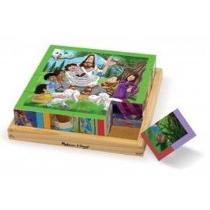 Cuburi Puzzle Noul Testament imagine