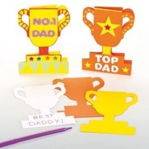 Felicitari de decorat Trofee - Baker Ross imagine