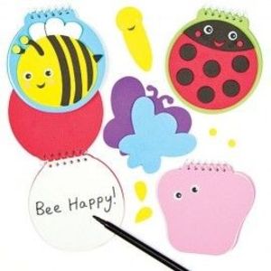 Set 4 minicarnetele cu spirala Gandacei - Baker Ross imagine