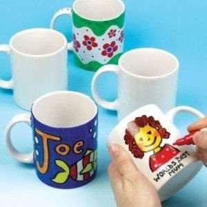 Cani de portelan pentru decorat - Baker Ross imagine
