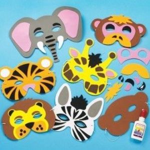 Set creatie masti Jungla - Baker Ross imagine