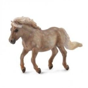 Figurina Ponei Argintiu Pestrit Shetland M Collecta imagine