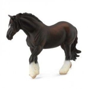 Figurina Cal Negru Shire XL COLLECTA imagine