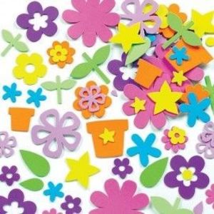 Autocolante spuma Gradina - Baker Ross imagine