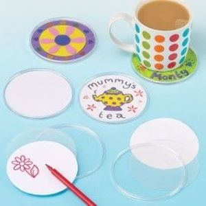 Suport pahar din plastic pentru decorat - Baker Ross imagine