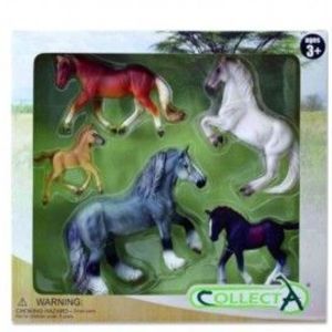 Set 5 figurine viata cailor Collecta imagine
