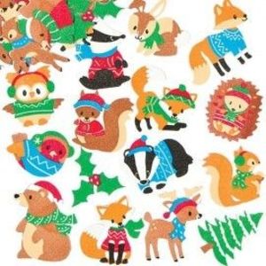 Autocolante neopren Animalele Iarna - Baker Ross imagine
