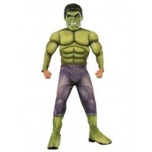 Costum avengers hulk deluxe copil imagine