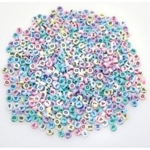 Margele Alfabet Pastel 750 imagine
