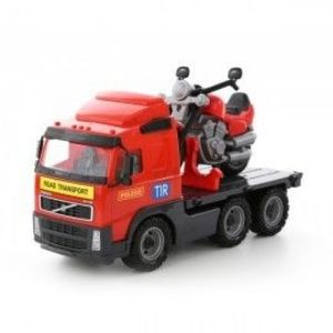 Camion Volvo FH12 cu motocicleta, Polesie imagine