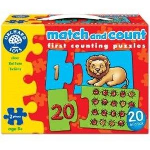Puzzle Potriveste si numara de la 1 la 20 MATCH AND COUNT imagine