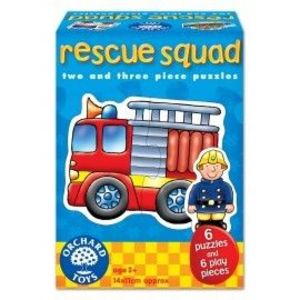 Set 6 puzzle Echipa de salvare (2 si 3 piese) RESCUE SQUAD imagine