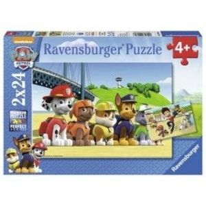 Puzzle patrula catelusilor 2x24 piese imagine
