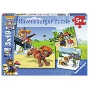 Puzzle patrula catelusilor 3x49 piese imagine