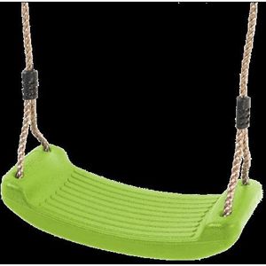 Leagan pentru copii din plastic HDPE rezistent la intemperii verde lime KBT imagine