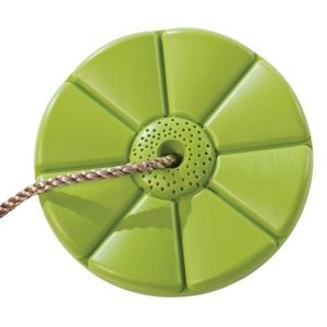Leagan copii rotund Monkey, din plastic HDPE, rezistent UV, cu accesorii, Verde deschis, 150.001.005.001 imagine