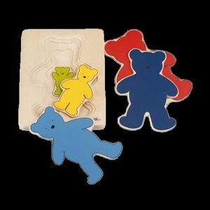 Puzzle stratificat Ursuleti colorati imagine