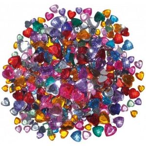 Set 2500 buc pietricele inimioare imagine