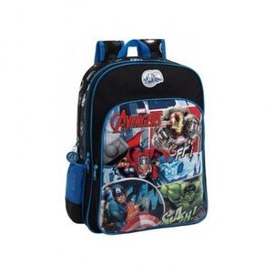 Ghiozdan de scoala adaptabil 40 cm Avengers Street imagine