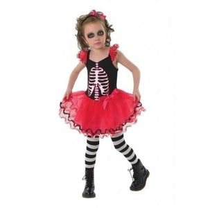 Costum de carnaval - schelet balerina imagine