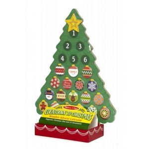 Calendar de Craciun din lemn - Melissa and Doug imagine