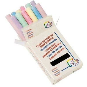 Set creta colorata 12 buc Goki imagine