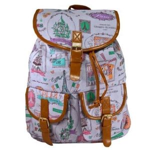 Rucsac urban Paris Pastel Lilas - LaRue imagine