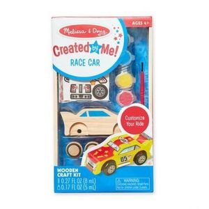 Coloreaza-ti masinuta de curse din lemn Melissa and Doug imagine