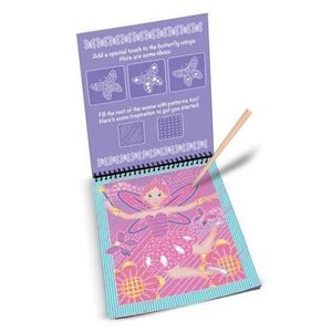 Carnet de desen prin razuire Povesti cu zane Melissa and Doug imagine