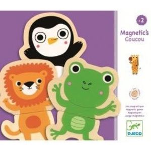Joc cu magneţi Djeco Animale- prietenoase imagine