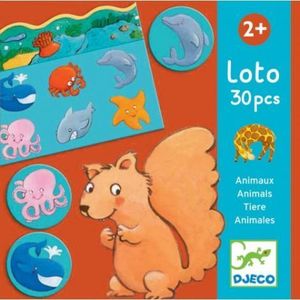 Loto cu animale Djeco imagine
