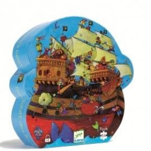 Puzzle Djeco Corabia Barbarossa imagine