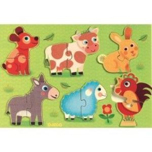 Puzzle Coucou Djeco imagine