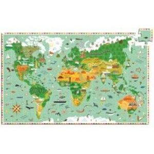 Puzzle observație Djeco În jurul lumii imagine