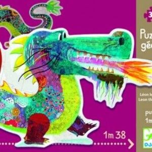 Puzzle gigant Djeco Dragon imagine