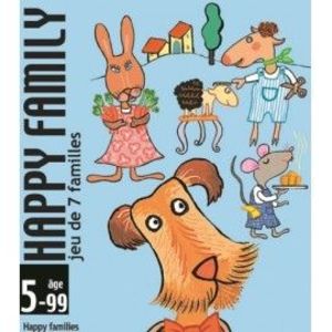 Joc de cărţi Djeco Happy family imagine