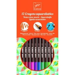 Creioane acuarelă Djeco imagine