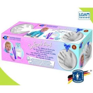 Kit amprenta bebelusi - alb imagine