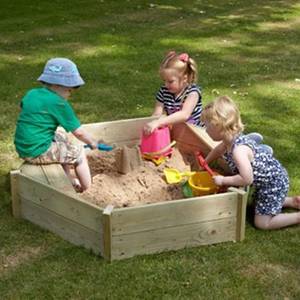 TP Toys-Lada de nisip Castlewood Sandpit + Husa imagine