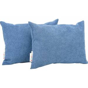 Set 2 perne decorative dreptunghiulare Albastru Navy imagine