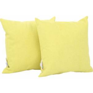 Set 2 perne decorative patrate Verde lime imagine