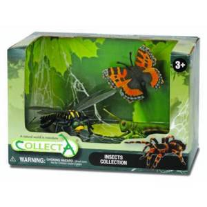 Set 3 figurine insecte model 2 imagine