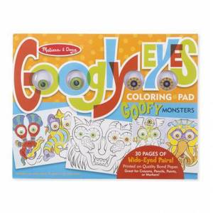 Bloc de colorat Monstruletii veseli Melissa and Doug imagine