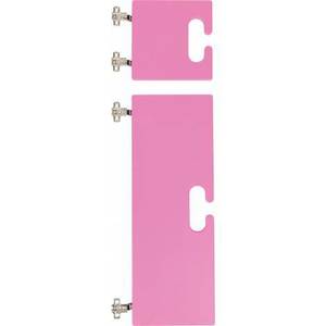 Set 2 usi pentru cuier - Chameleon - Roz Inchis imagine