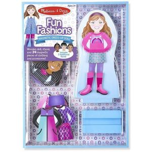 Joc magnetic de imbracat Fetitele - Melissa & Doug imagine