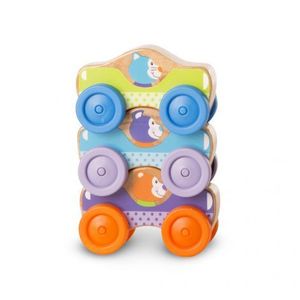 Masinute de stivuit cu animale - Melissa and Doug imagine